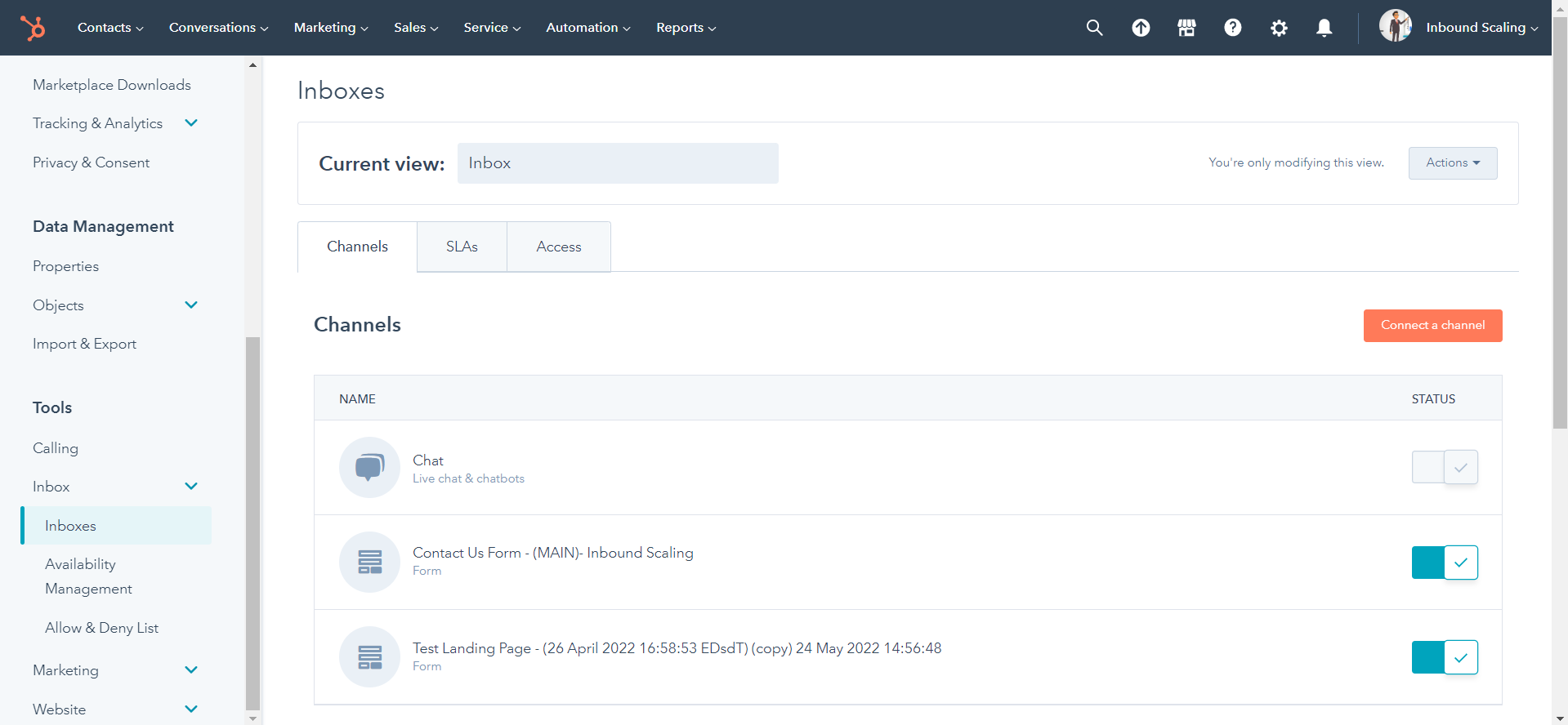Maximising the use of HubSpot's Conversations for Sales & Service